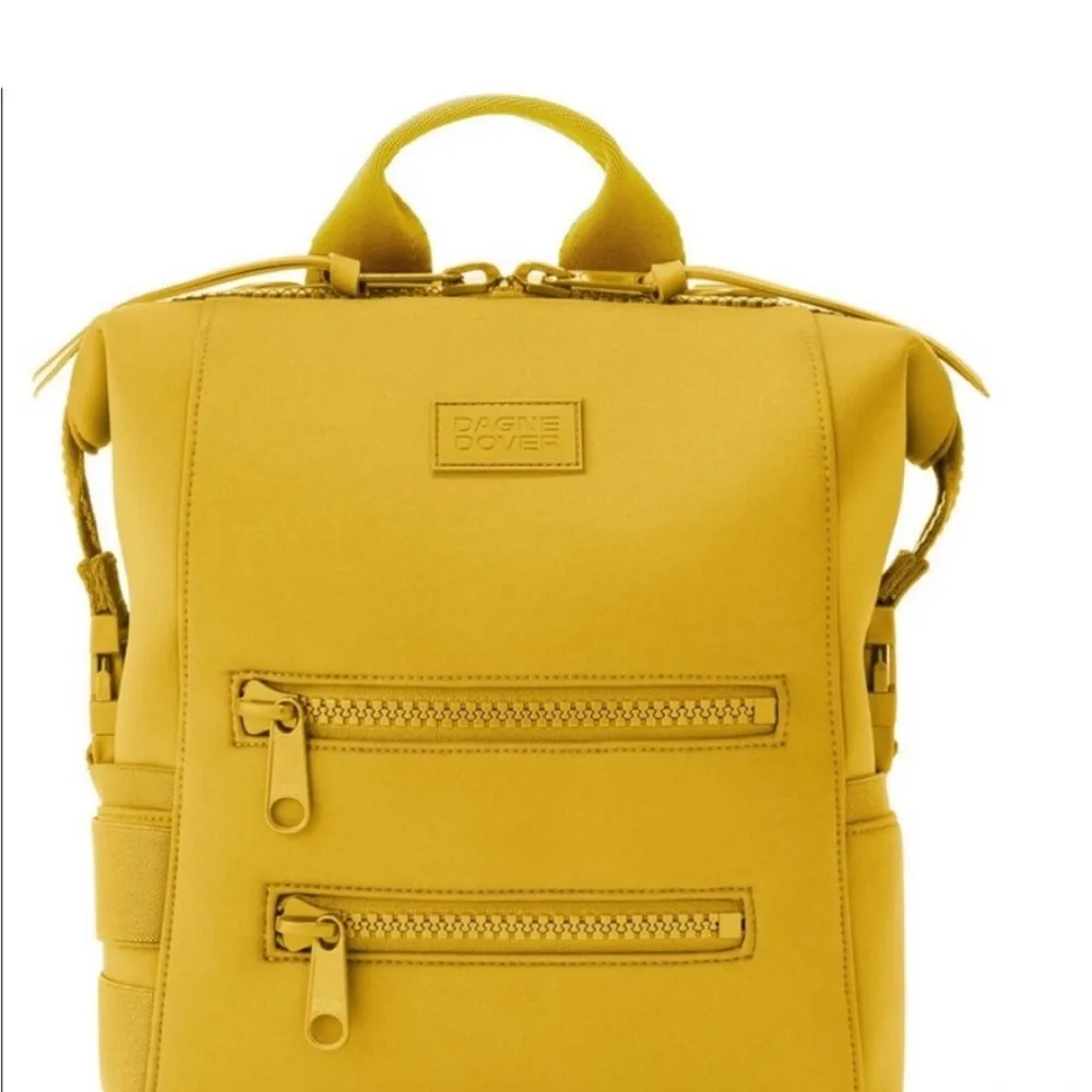 Dagne Dover 365 Neoprene Collection Indi Diaper Bag in Ochre - Small - Image 8