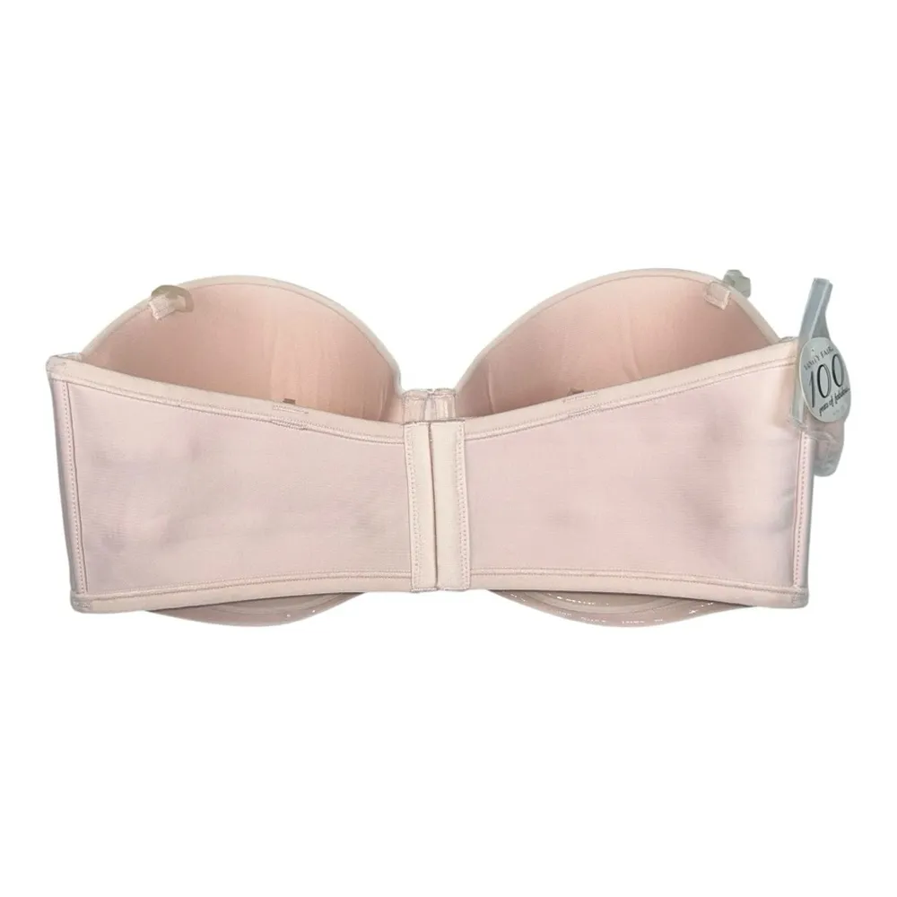 Vanity Fair Lingerie® Beauty Nude Strapless Full Figure Underwire Bra 40D NEW - Image 4