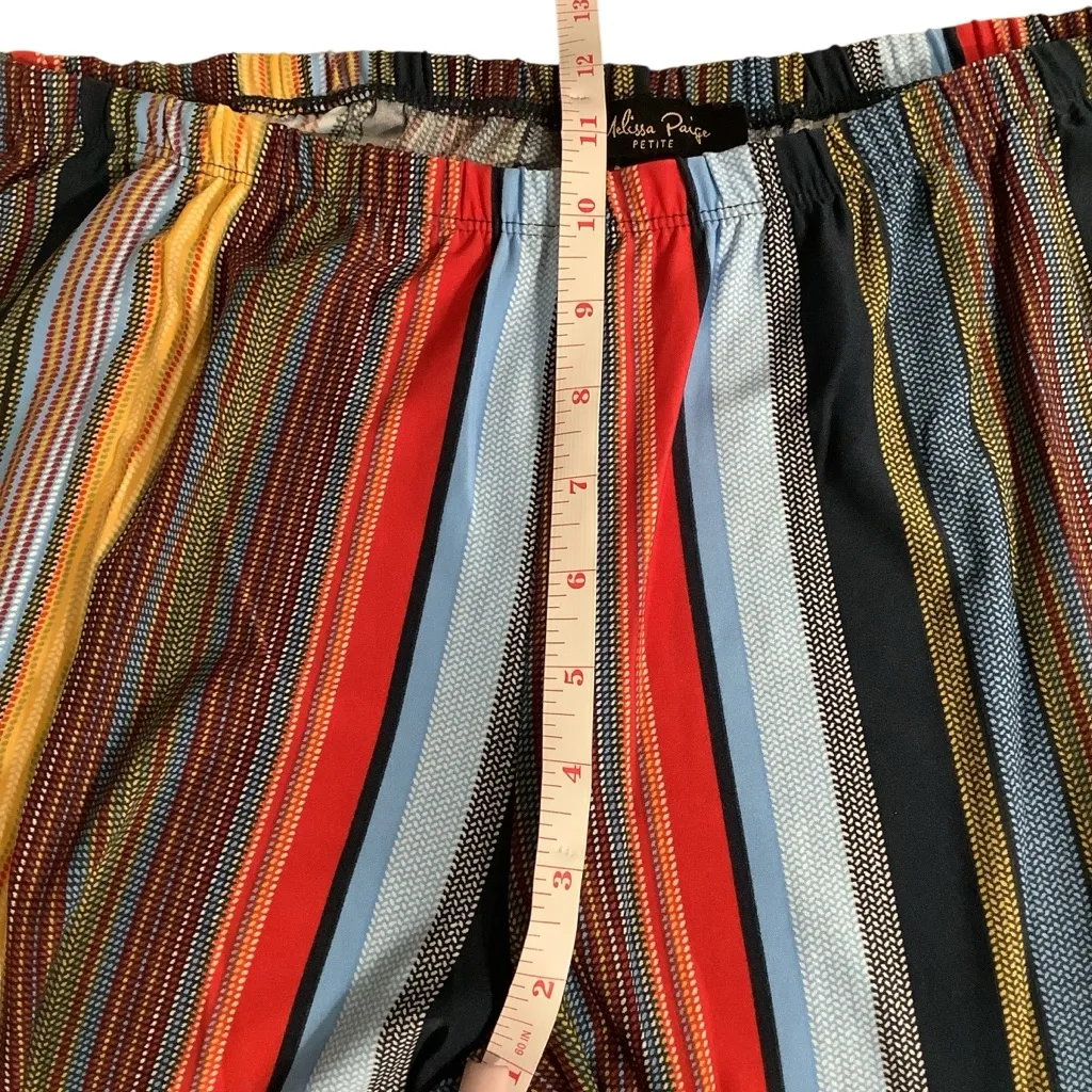 Melissa Paige Colorful Striped Women’s Palazzo Pants BRAND NEW Petite L - Image 5