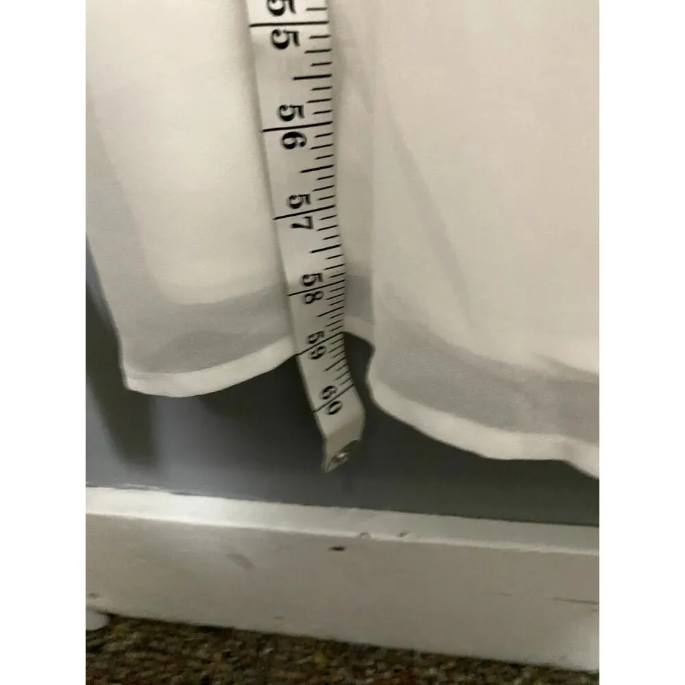 NWOT Lulus The Way to Love White Ruffled Cutout Summer Bridal Maxi Dress S - Image 4