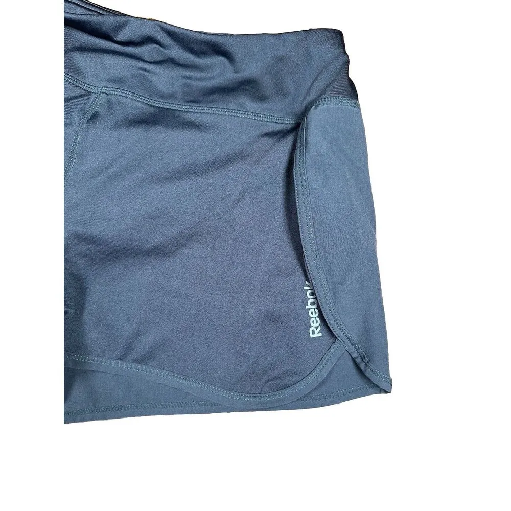 Reebok Women Gray Athletic Shorts Size M‎ - Image 3