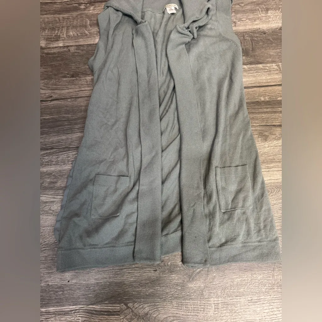 Arden B Gray Knit Cardigan - Image 7