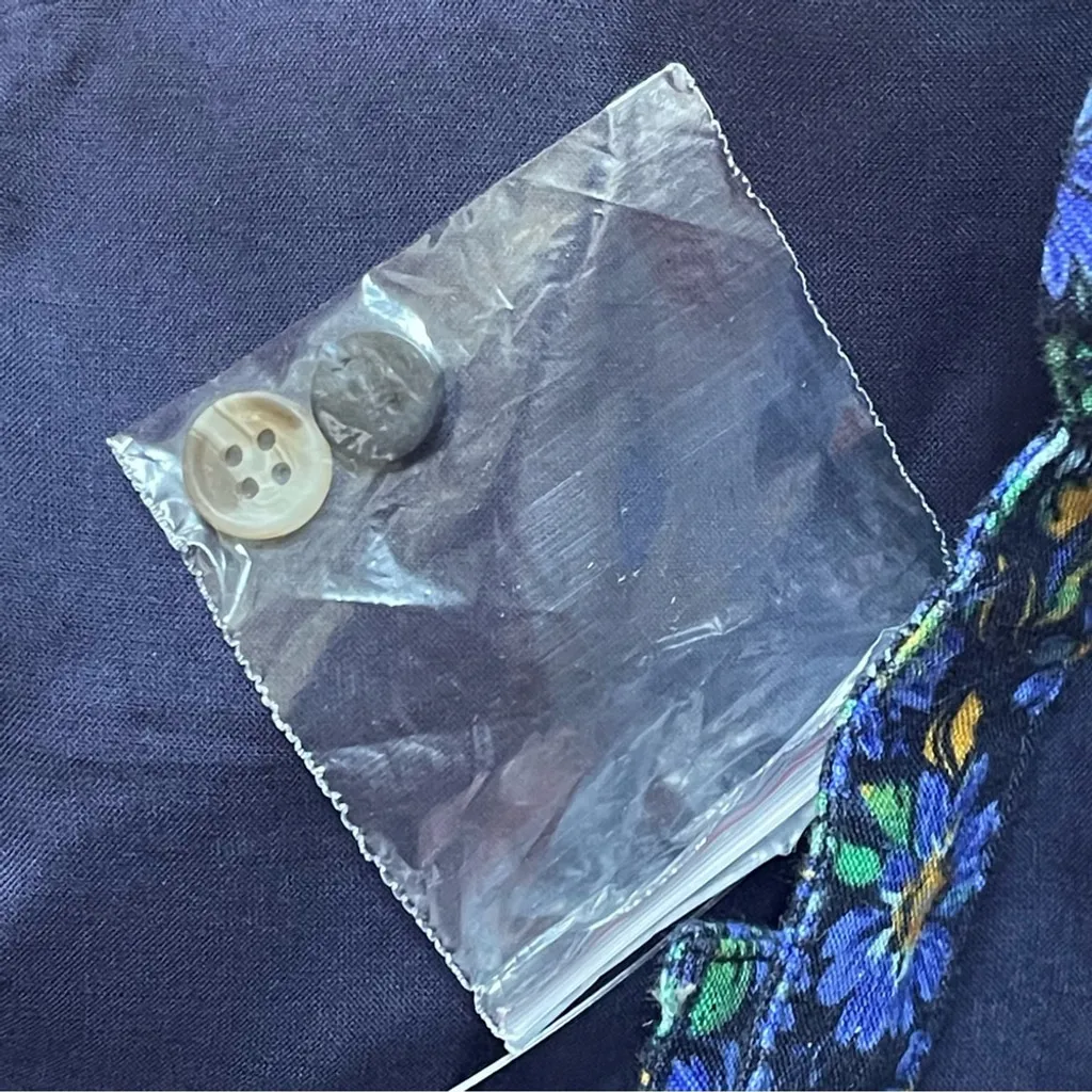 Free People The Avenue Mini Coquette Dress Floral Ruffle Cutout Scoop Neck S - Image 11