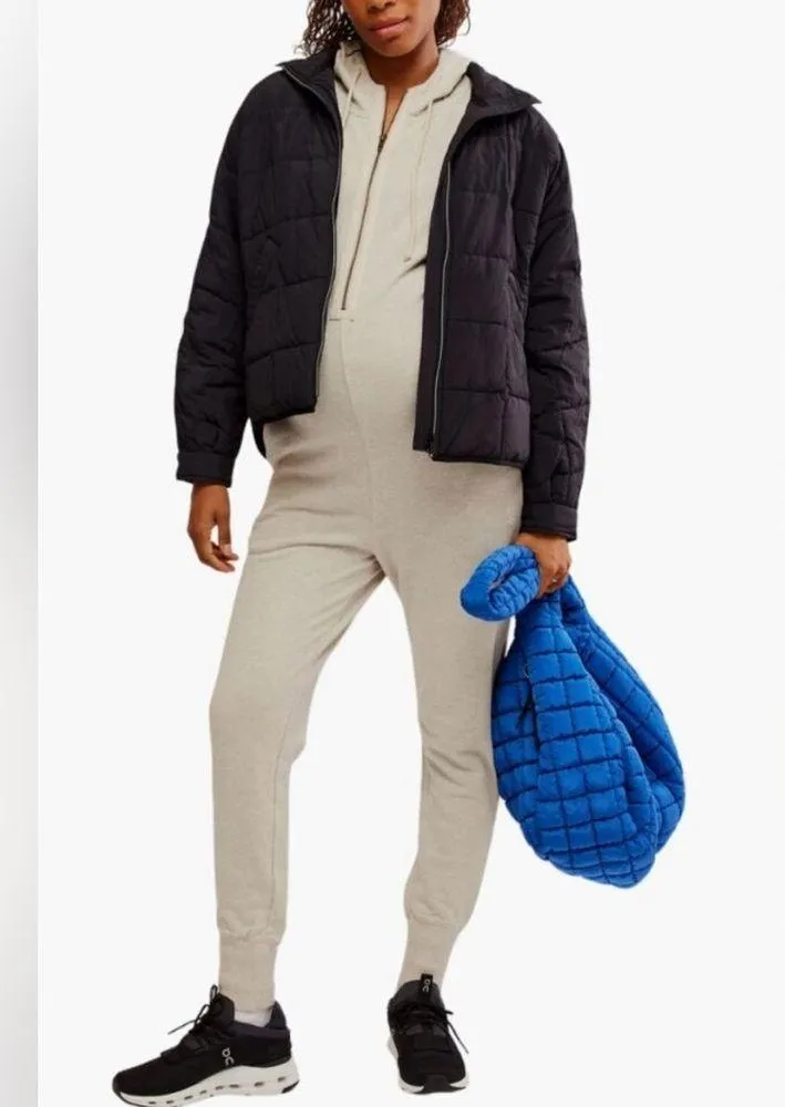 Free People Movement Hatch Pippa Puffer Jacket Black Size S NWT - Image 4