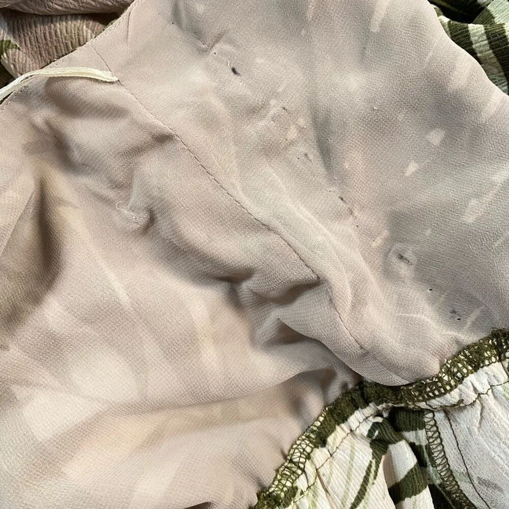 SANGRIA Tropical Print Sz 14 Maxi Summer Sundress Dress - Image 3