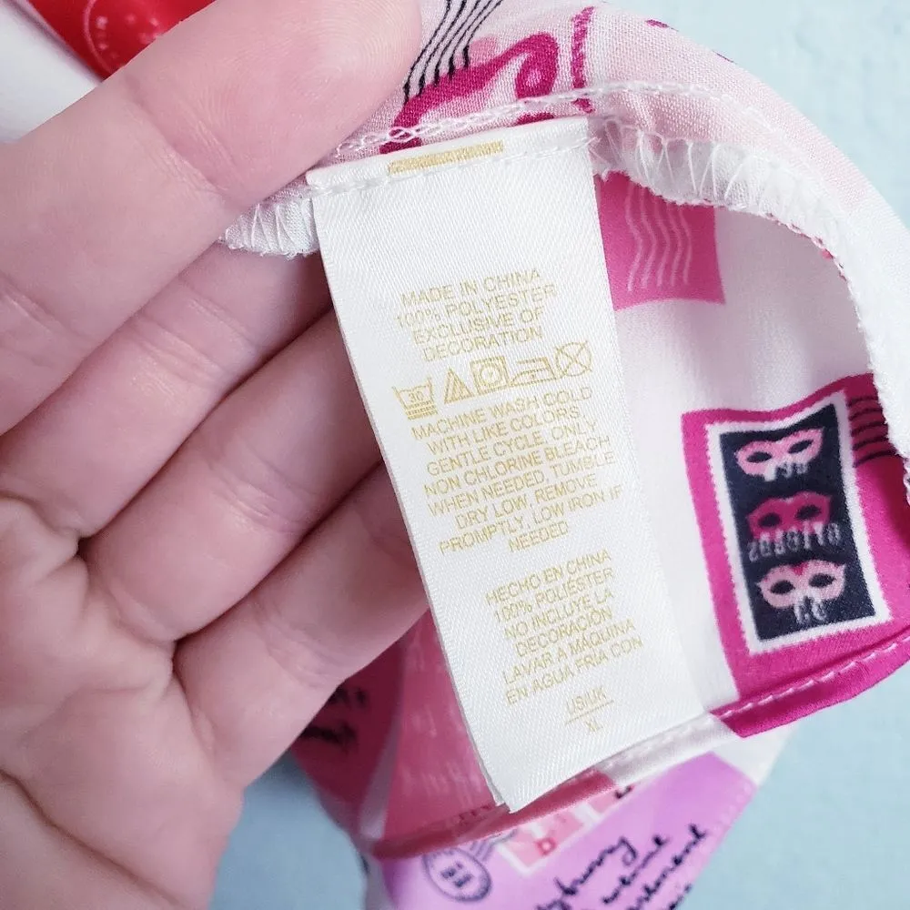 Kate Spade Love Letters Pajama Top - Image 6