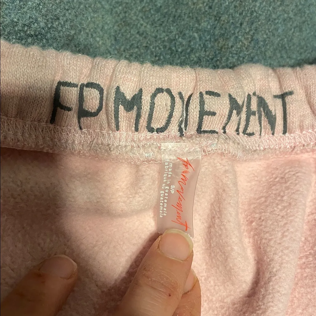 FP Movement For the Win Joggers in Candy Pink Heather - Image 4