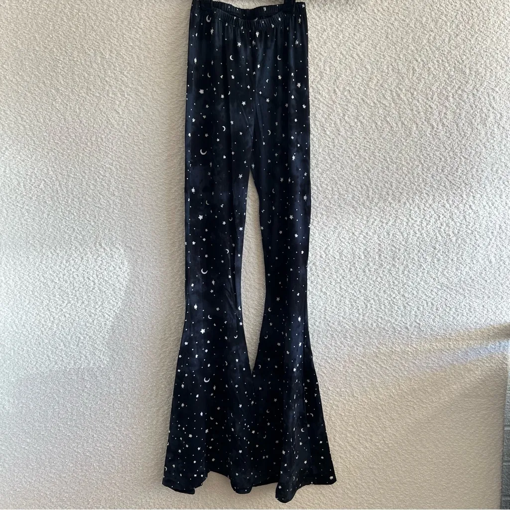 Her Pony The Label Women’s Bell Bottoms Festival Leggings Stars Size AU 6 / US 2 - Image 2