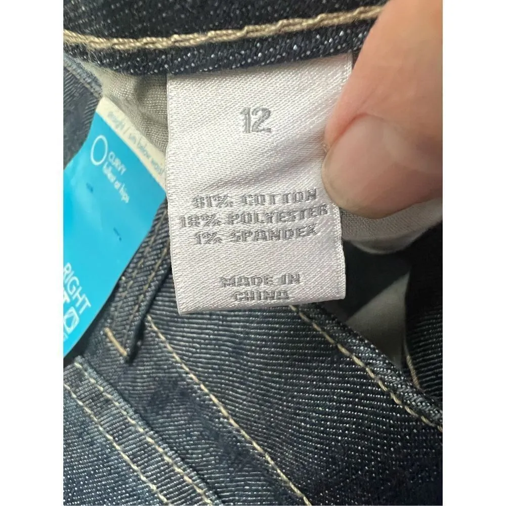 Fashion Bug *Right Fit * Curvy* Womans Jeans Sz 12 NWT - Image 6