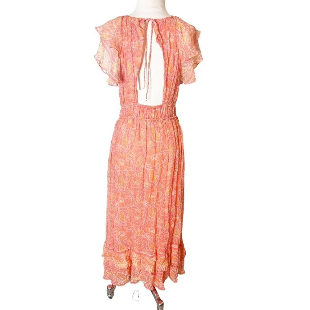 NWT Cleobella Hannah Maxi Dress in Blossom Block Print sz M - Image 7