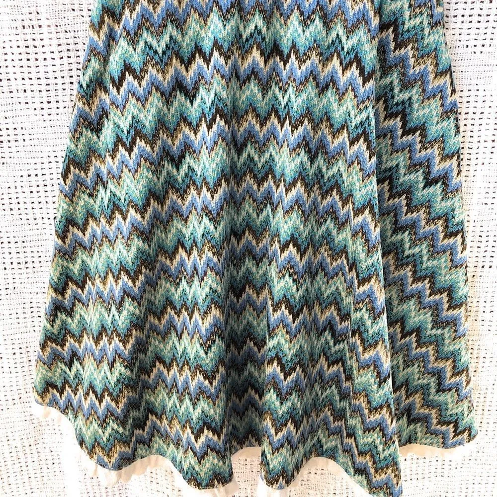 Free People Tank Dress With Chevron Print - Image 4