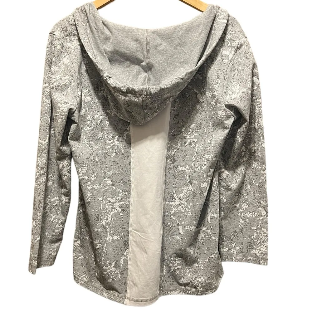 Neon Buddha NWT Lux Leisure Meditation Hooded Long Sleeve Top Size Small White - Image 5