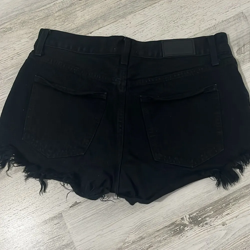 Pistola Black Jean Shorts Size 27 - Image 2