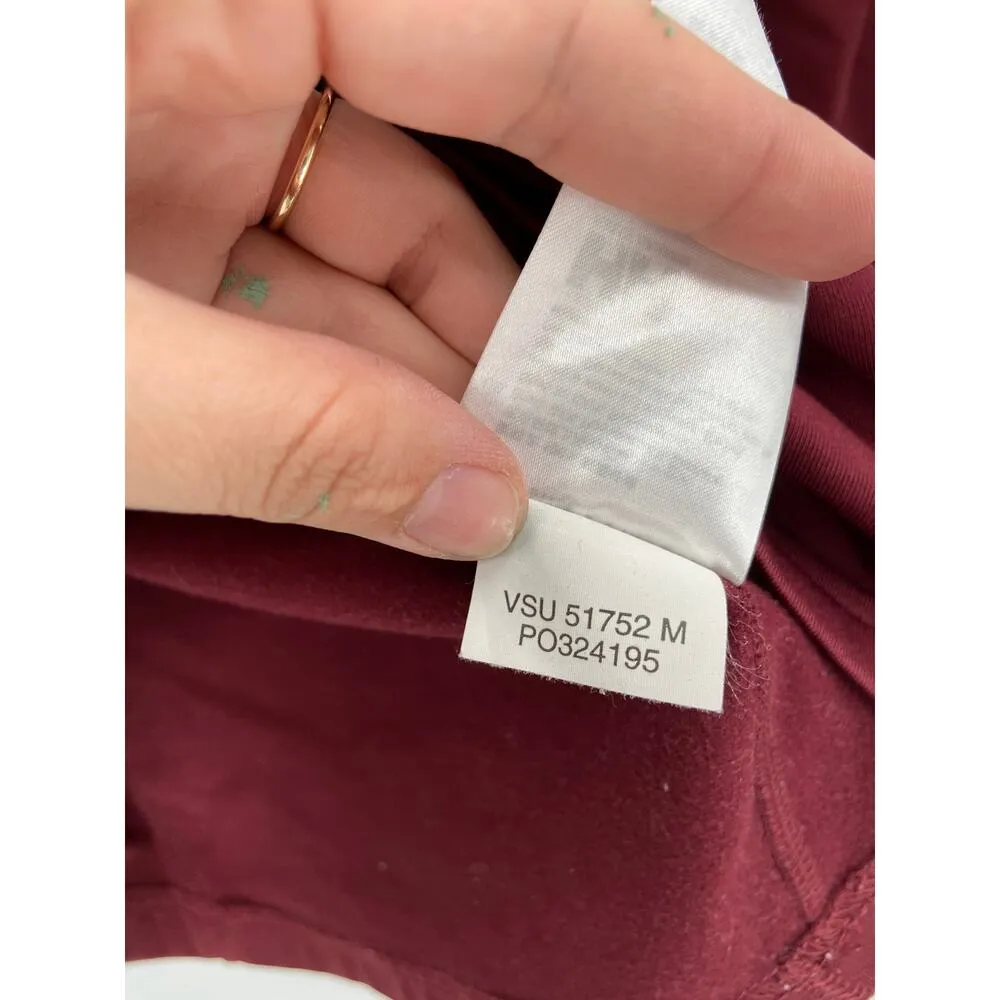 Helly Hansen Phantom 1/2 Zip Mid Layer Sweater Size M Maroon Red - Image 3