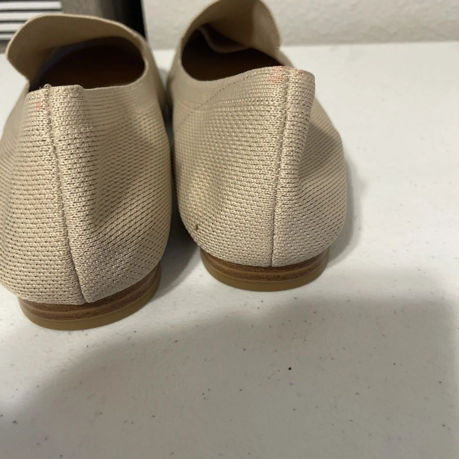 Torrid Flats stretch knit loafer Taupe Size 10.5 WW NEW - Image 5