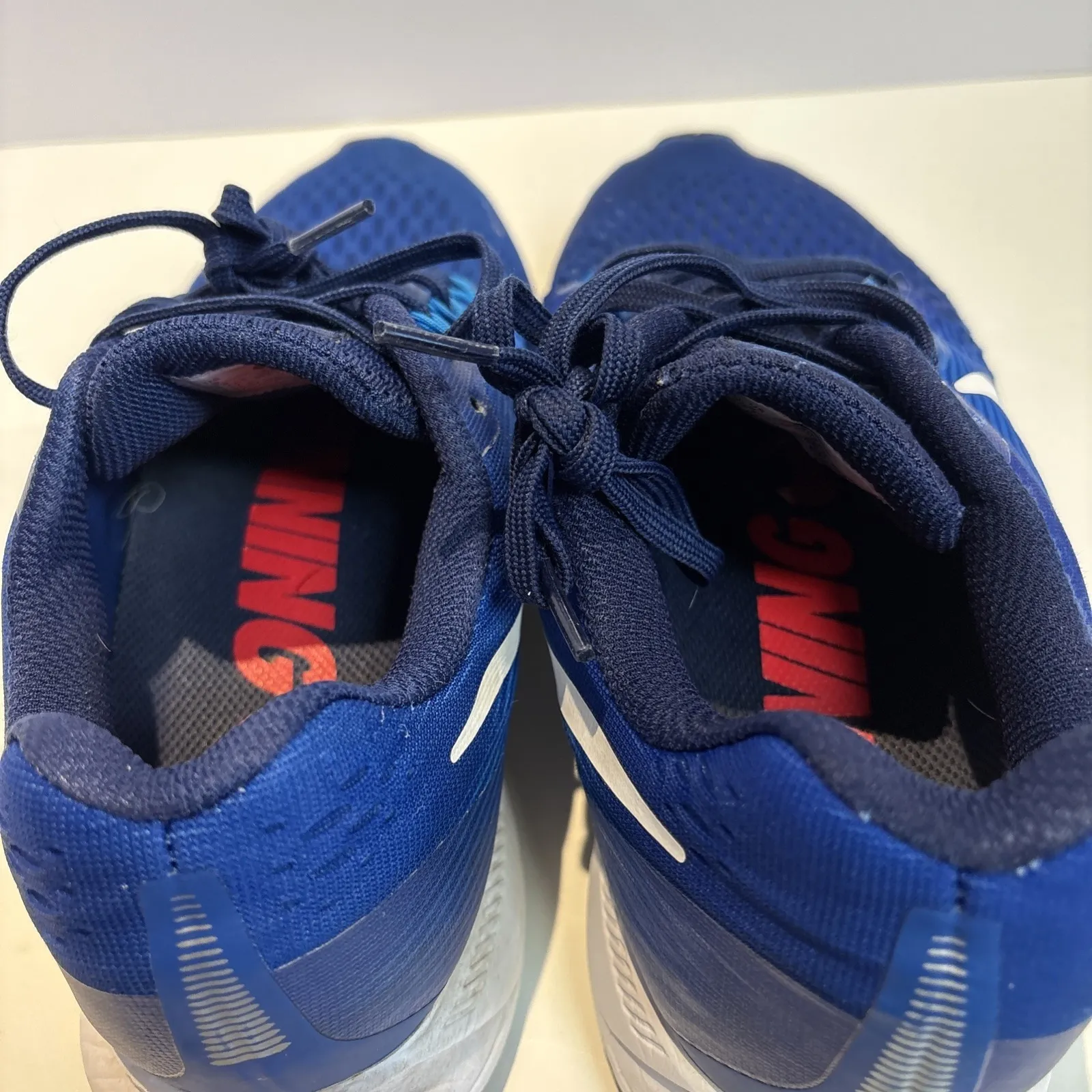 Nike Womens Air Zoom Pegasus 34 880555-413 ‎ Blue White Running Shoes Size 9 - Image 2