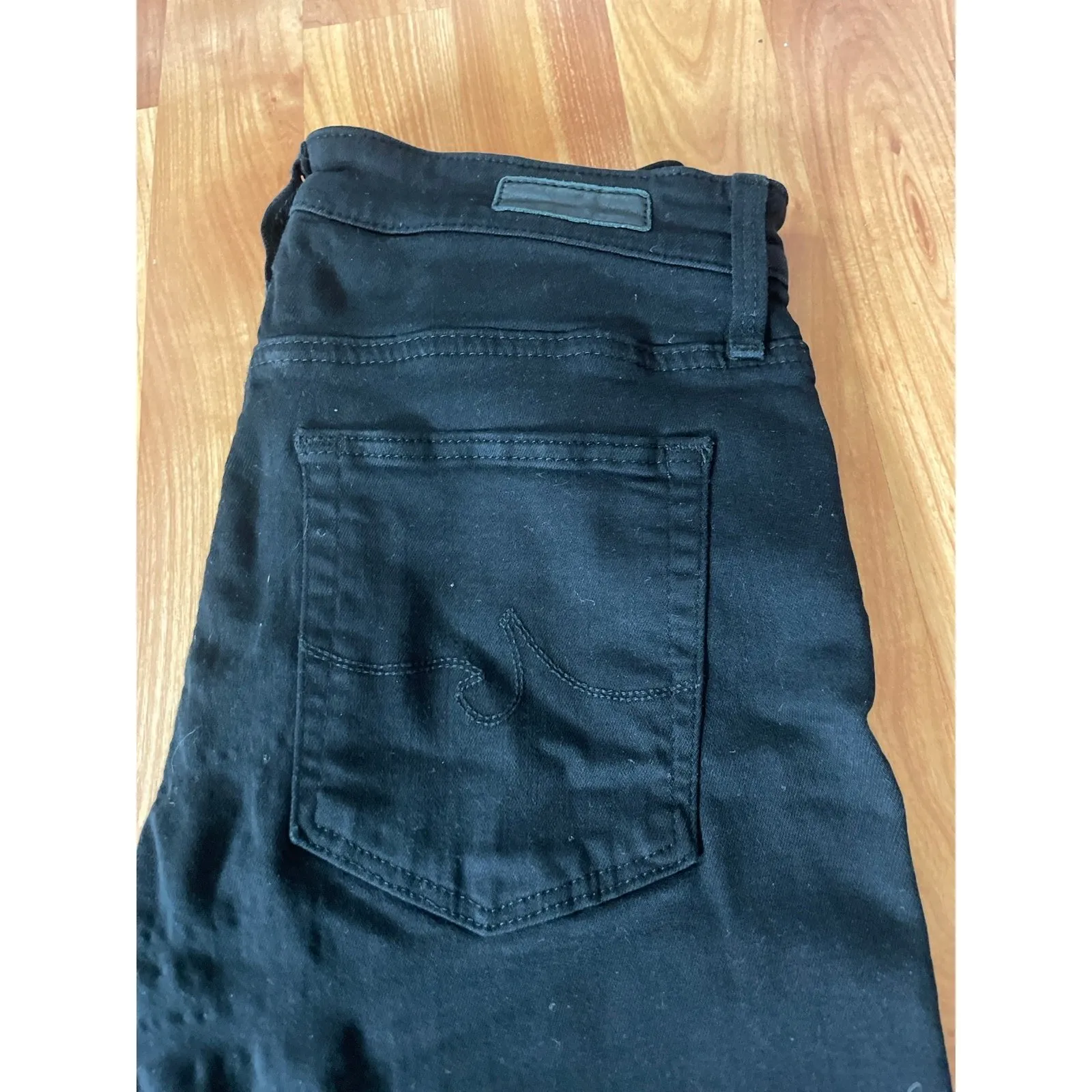 Adriano Goldschmied The Farrah High Rise Skinny Ankle‎ Black  Jeans - Image 2