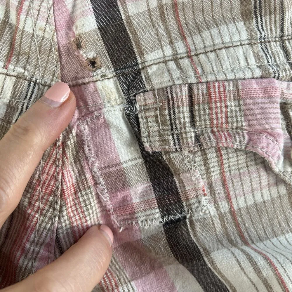 Union Bay Juniors 10 Bermuda Long Shorts Low Rise Street Grunge Vtg Y2K 2000s - Image 10