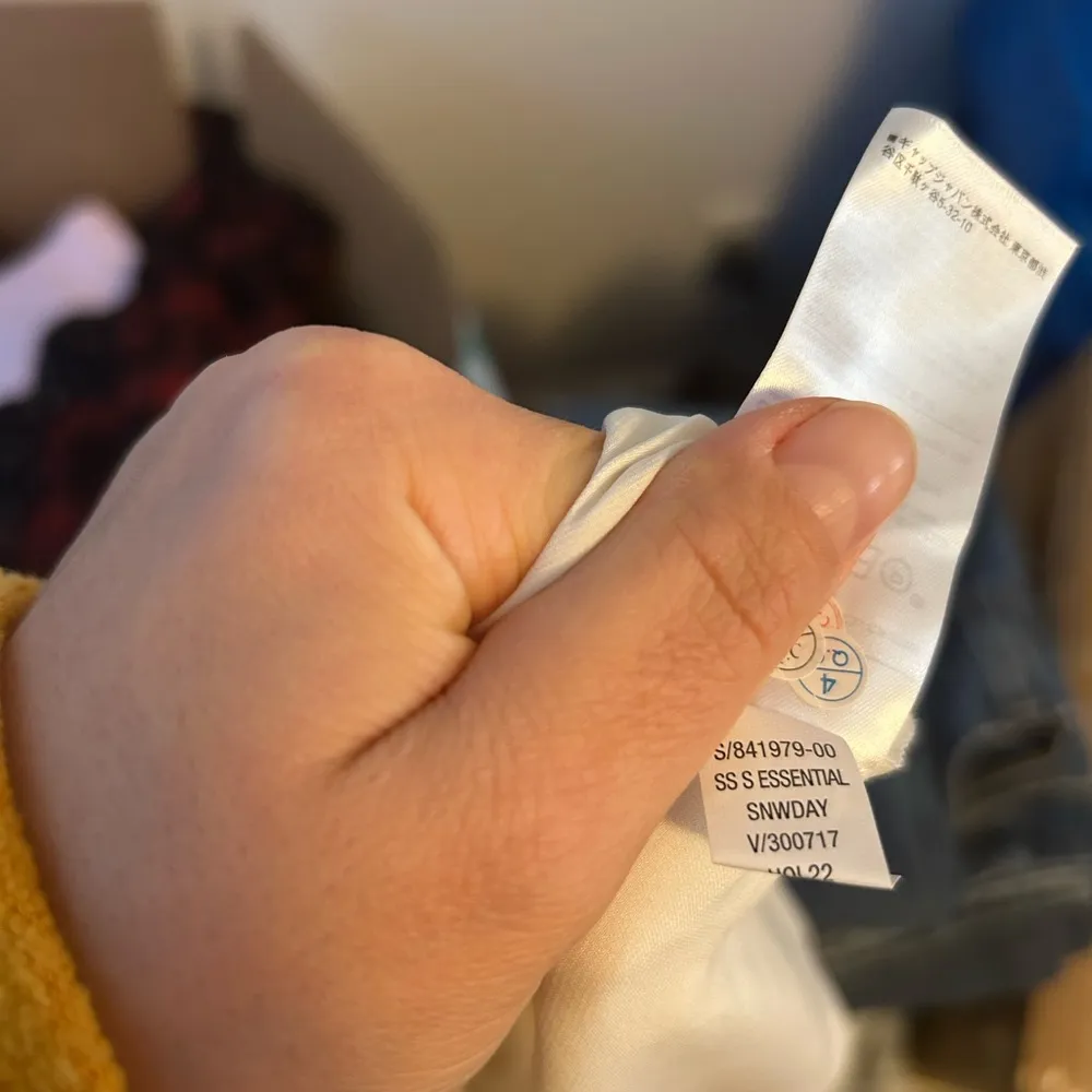 Nwt Banana Republic Snow Day White Short Sleeve Essential Blouse - Image 5