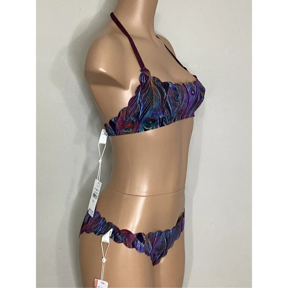New. Pilyq plume reversible bikini set. Retails $169. S-top & L-bottom - Image 12