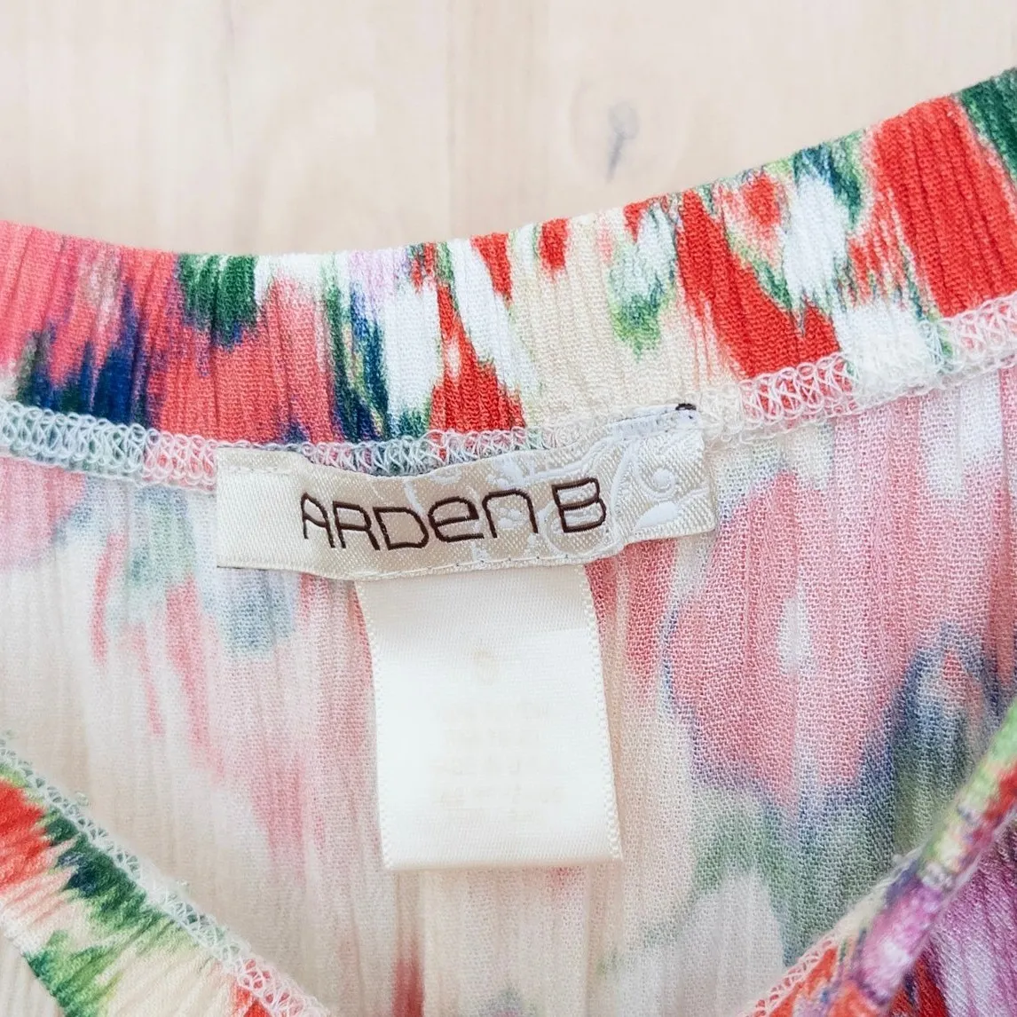 Arden B Womens Maxi Skirt Size S Multi Floral Y2K Boho Cottage Romantic Spring - Image 4