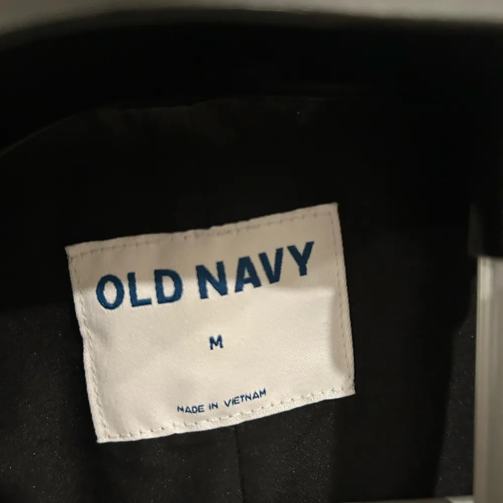 Old Navy Double-Breasted Linen-Blend Suit Blazer - Image 5