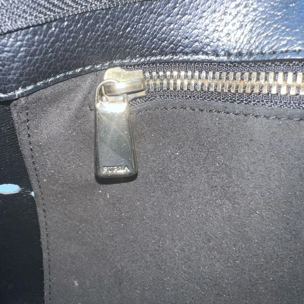 Furla Authentic Perforated Leather Tote - Image 9