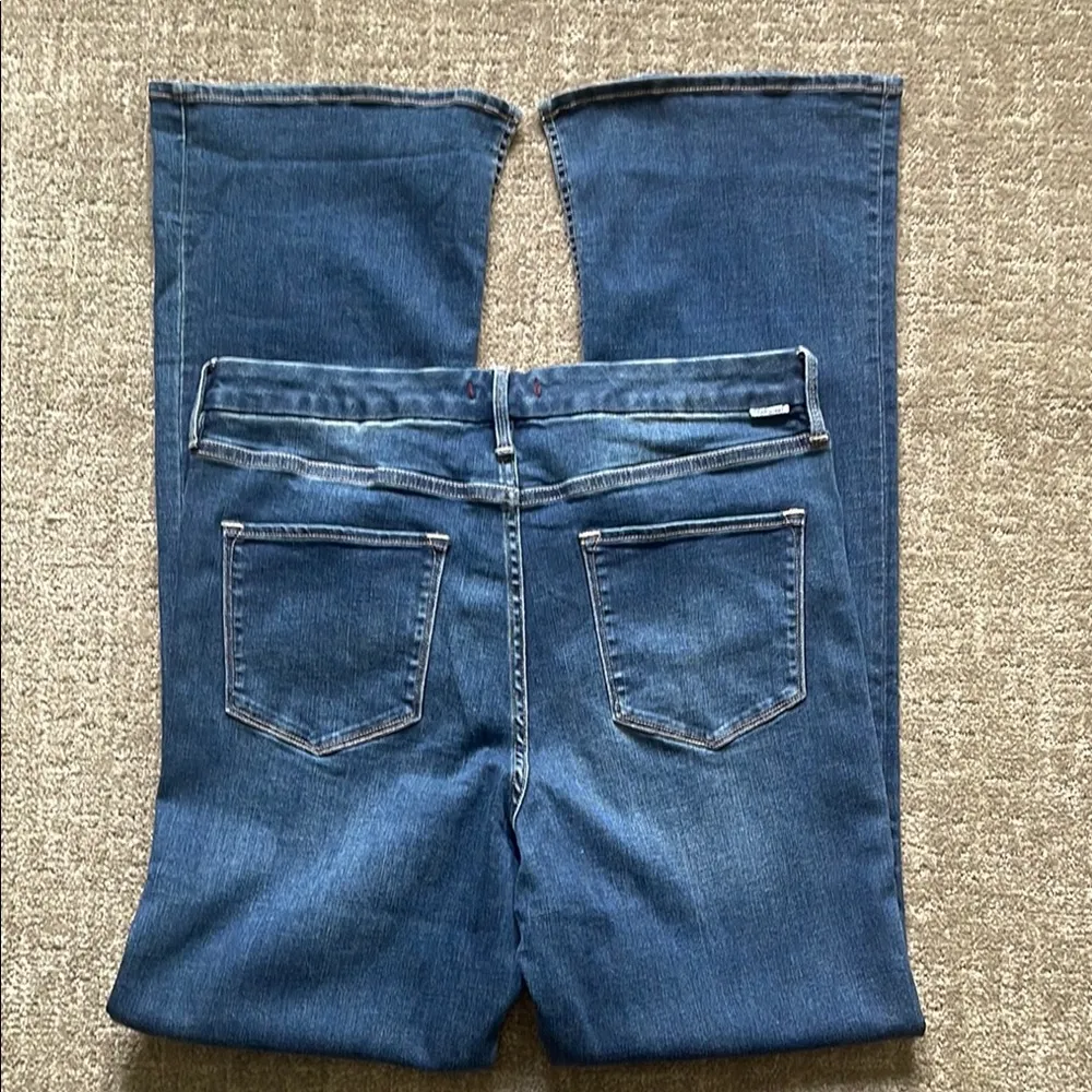 Dear John W31 x L32 Blue Flare Wide Leg Jeans - Image 13