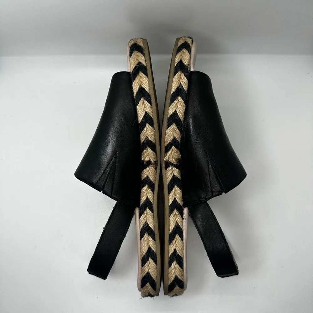 Matisse Capri Espadrille Sling Back Sandals Black Size 7 - Image 5