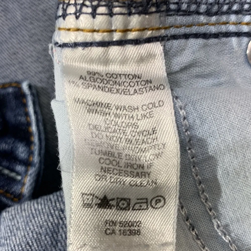 DKNY Dark Wash Jeans Size 14R - Image 9