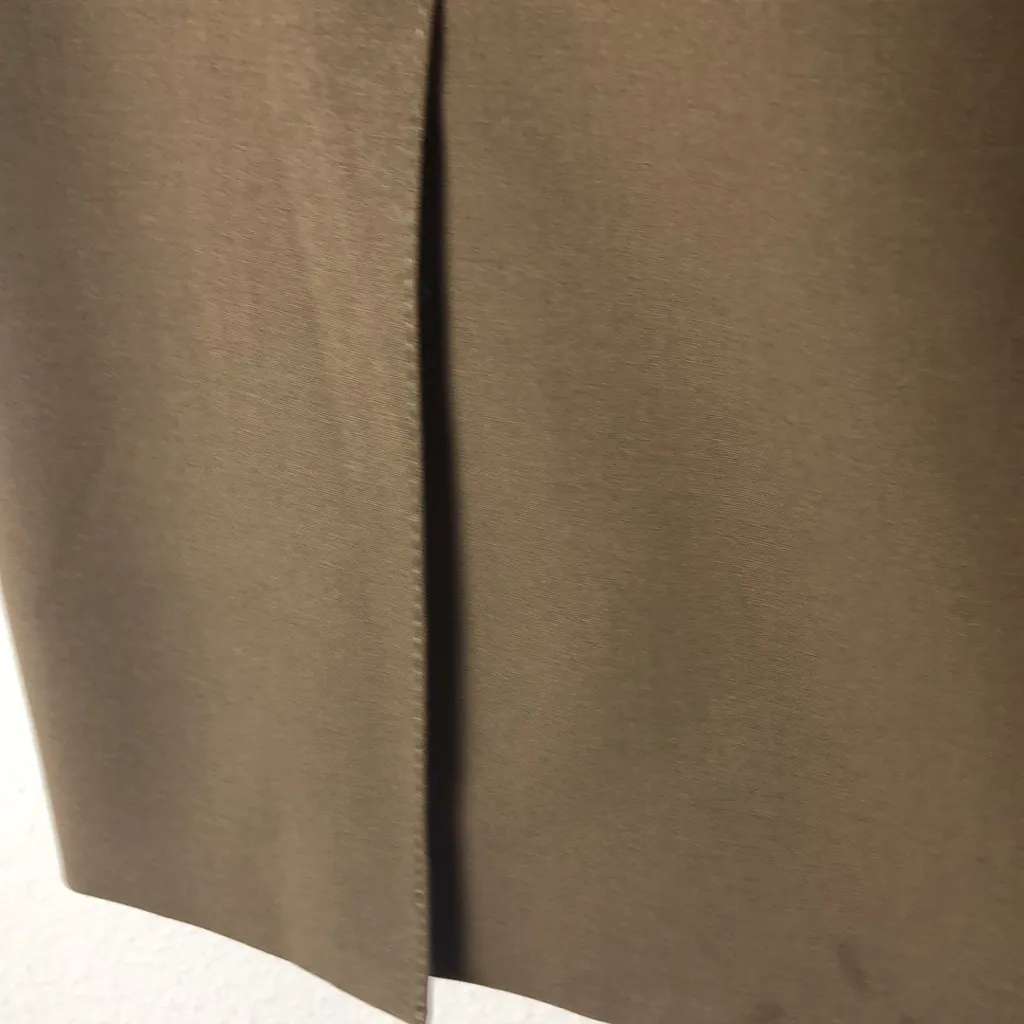 WORTH Dark Olive Green Suit. Size 14 - Image 11