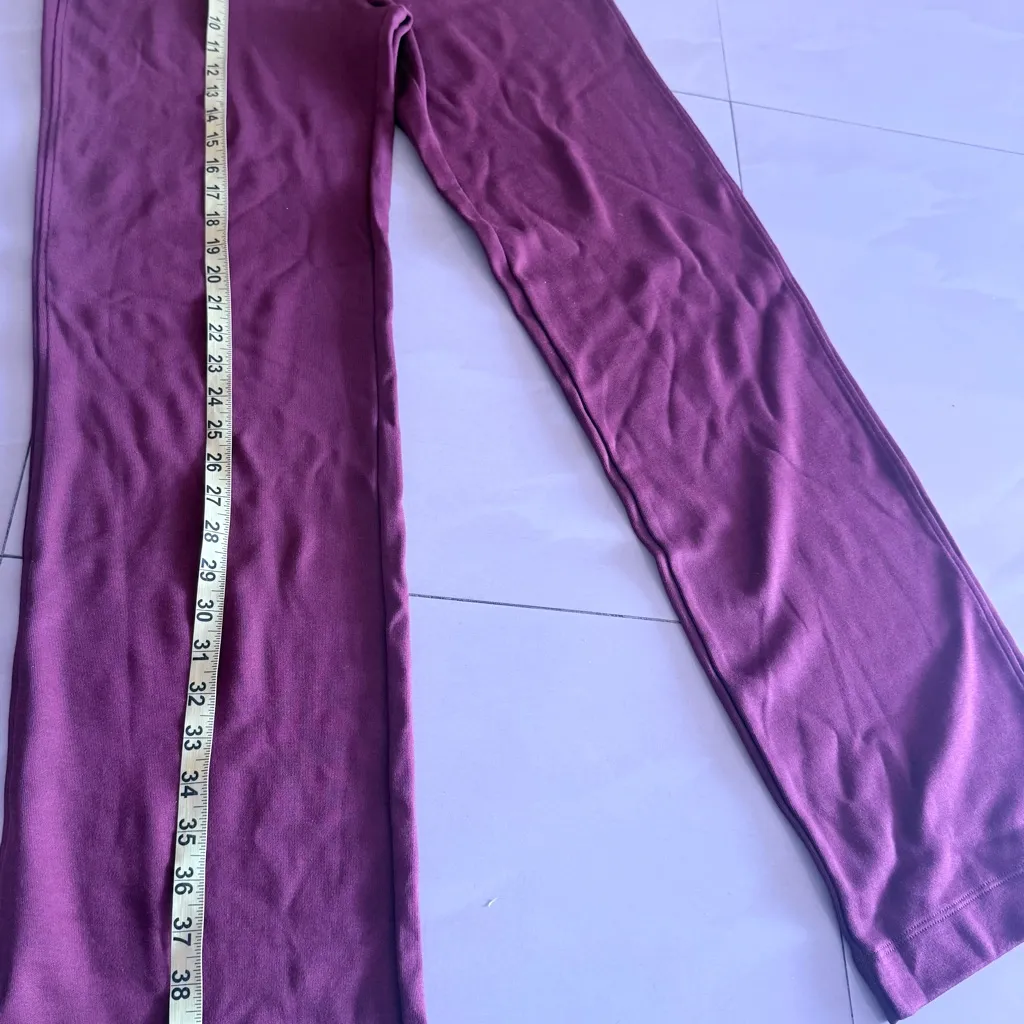 Burgundy Leggings Purple Size undefined - Image 5
