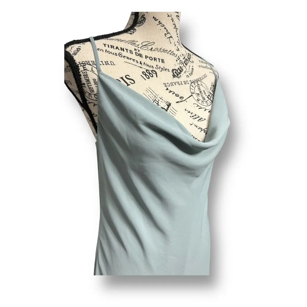 Show Me Your Mumu M‎ Sage Verona Cowl Neck Midi Dress Wedding Guest Bridesmaid - Image 6