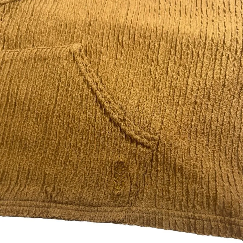 Free People Movement Slouchy Cropped Ribbed Hoodie - Image 6