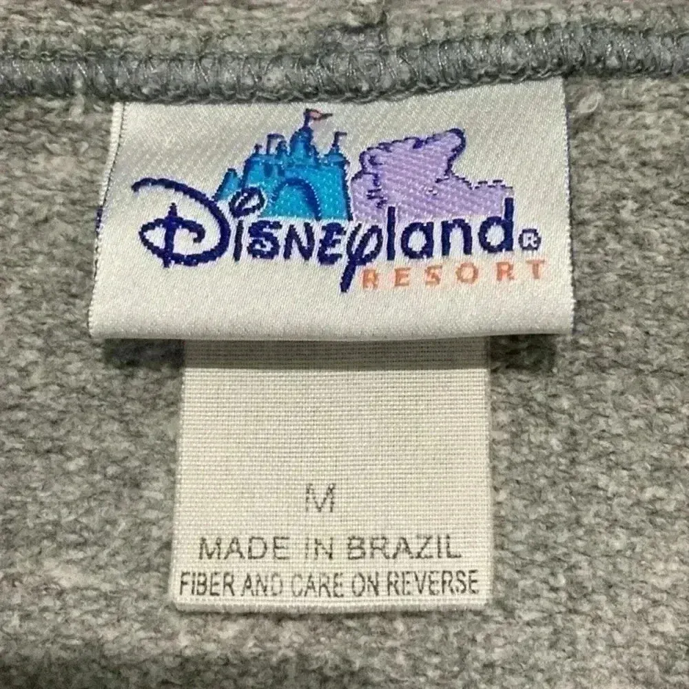 Vintage Disneyland resort  patriotic grey hoodie in size medium - Image 5