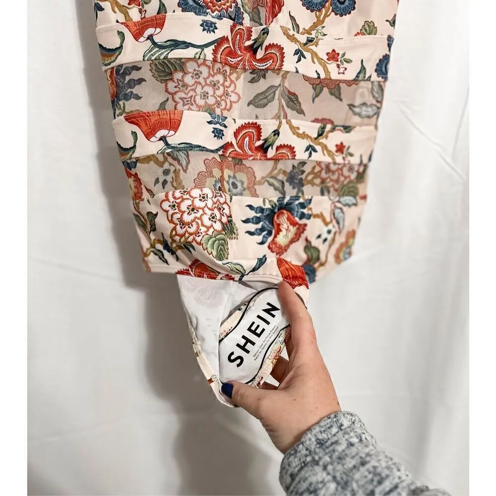 SheIn NWT boho one piece swimsuit - Image 5