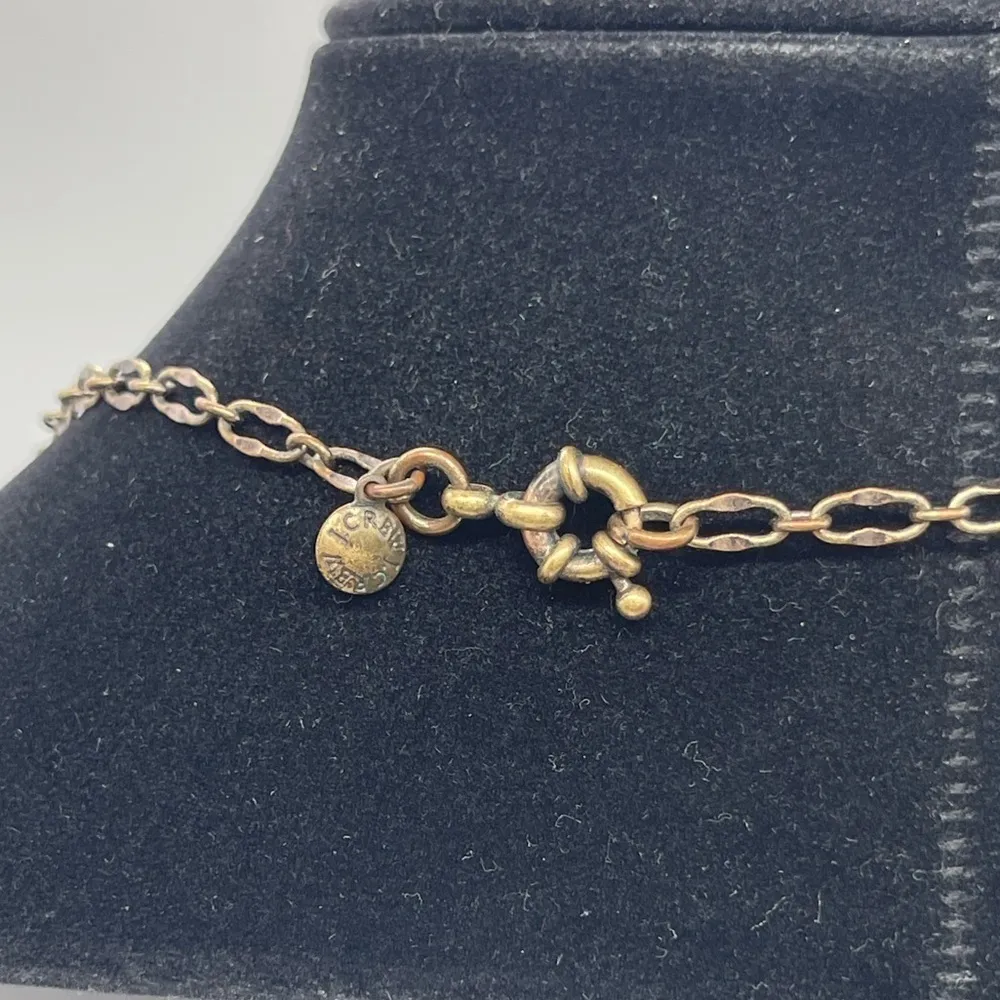 J Crew Blue Long Necklace 22 inches - Image 5