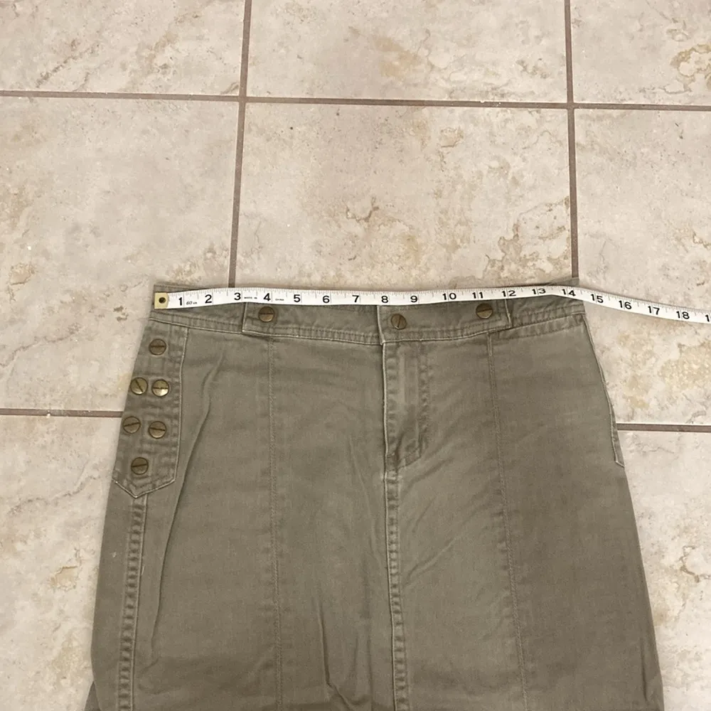 Vintage Y2K Yuka Jeans Studded Pencil Skirt - Image 6