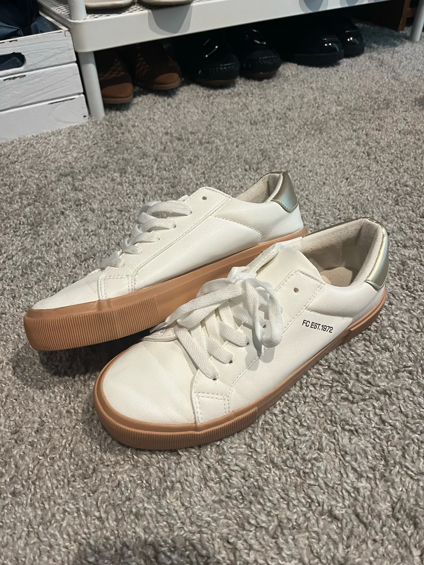 White French Connection Sneakers - Image 2