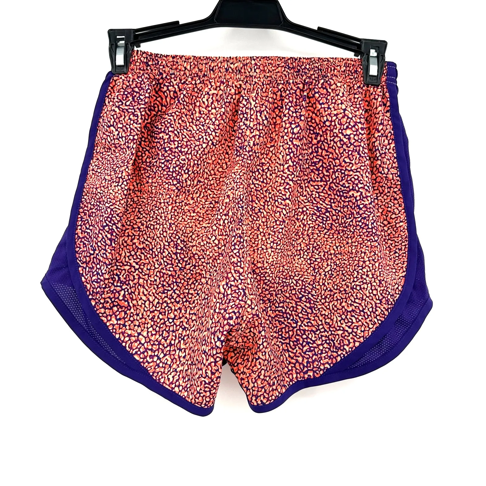 Nike Size XS Shorts Orange Blue Lined Dri‎ Fit Running Gym Exercise Activewear - Image 2