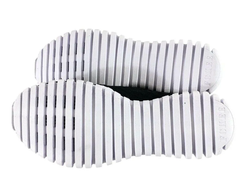 Keesky Womens Sneakers Water Shoes Fabric Mesh Slip On Lace Up Black 36 US 5 - Image 4