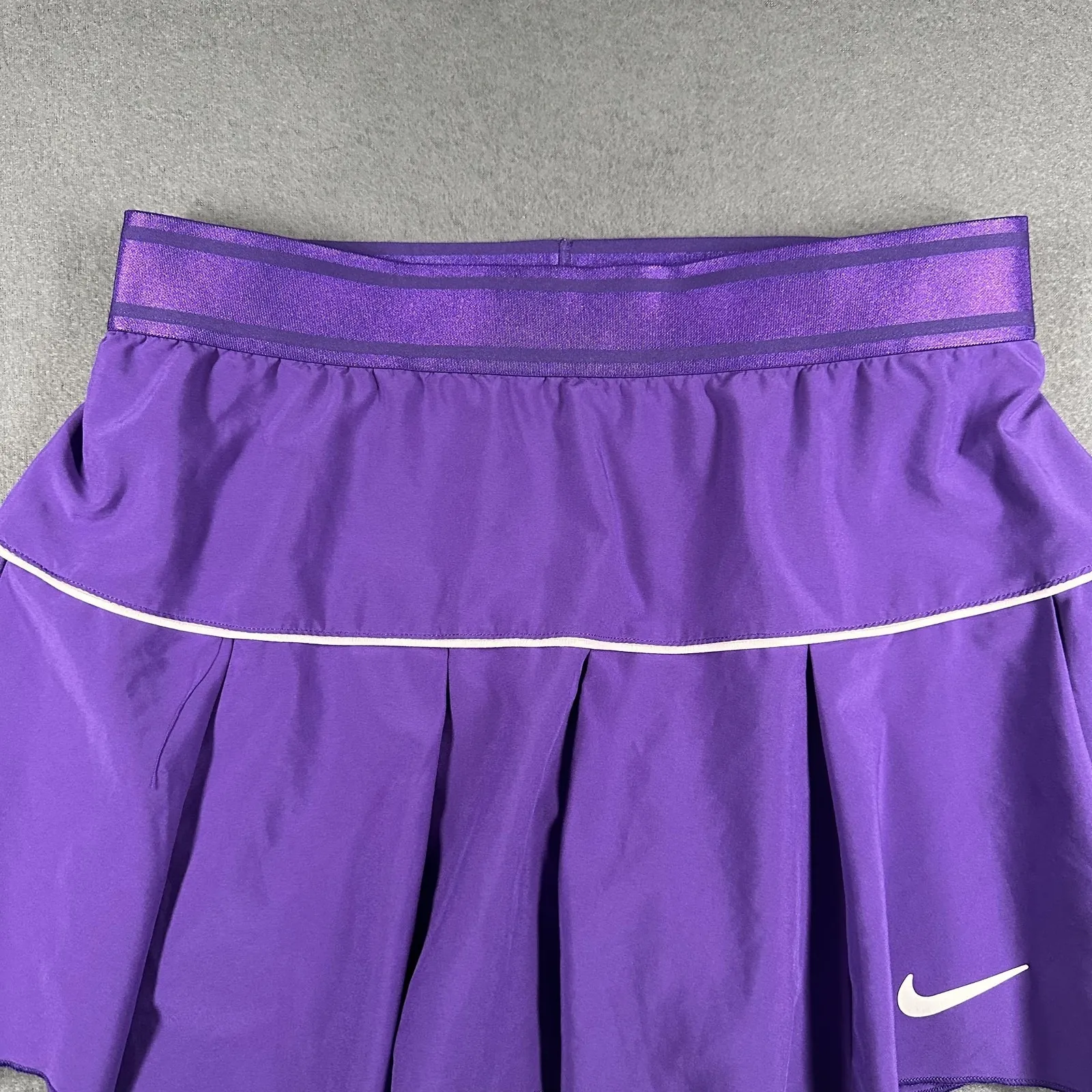 Nike Skirt Womens Small Purple Dri-FIT Tennis Skort Built In Shorts CJ1606-546 - Image 2