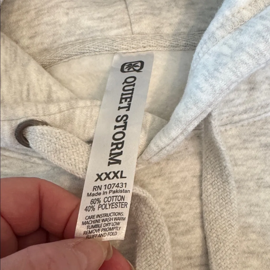 Unisex Quiet Storm Hoodie, size XXXL - Image 8