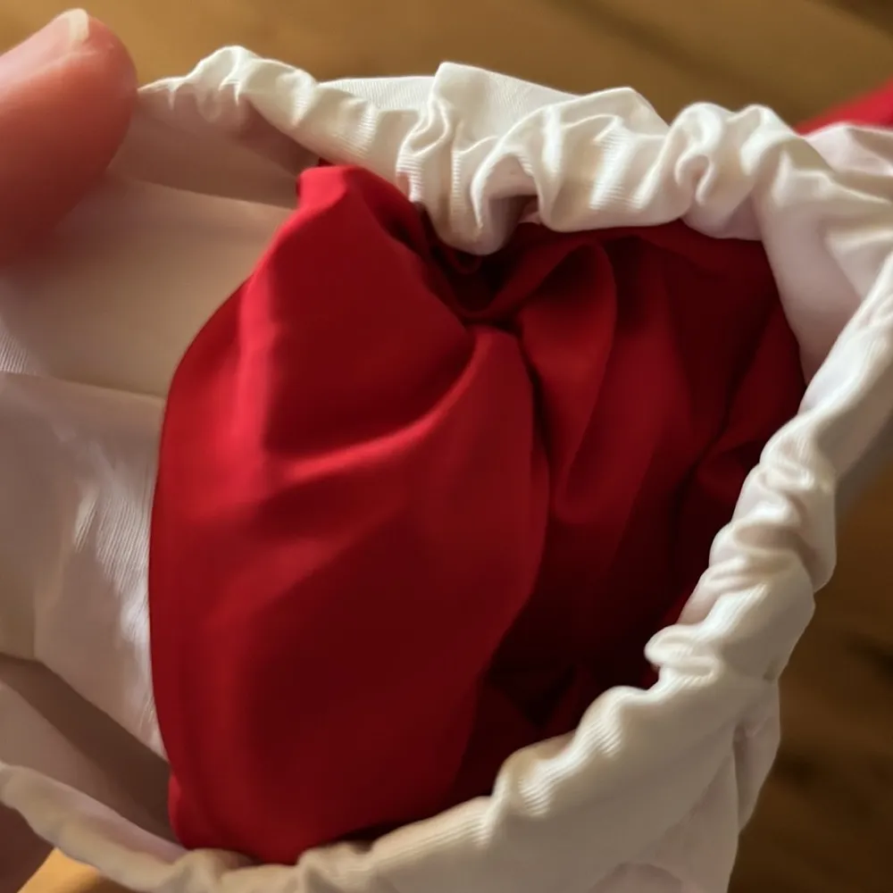 Forever 21 Pullover Jacket Red White Blue Zip Neck Lightweight Womens Medium - Image 6