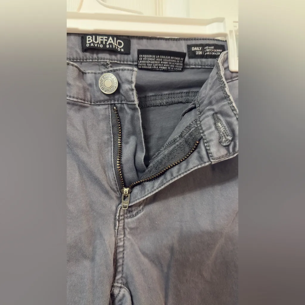 Buffalo David Bitton Charcoal Pants - Image 3