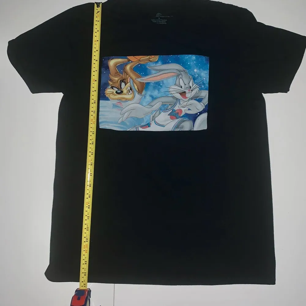 Space Jam Looney Toons Bugs and Taz Basketball T-shirt - Image 7