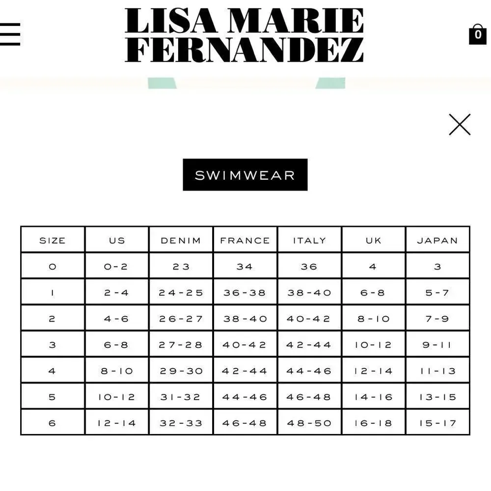 Lisa Marie Fernandez NWT SWIMSUIT the dree louise maillot seafoam crepe size xs Green - Image 9