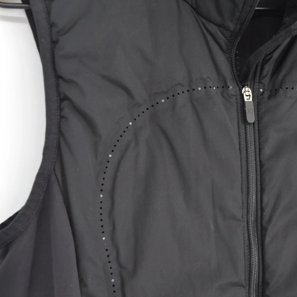 Lululemon Run For Cold Vest Black Women's 4 PrimaLoft Insulated Water Repellent - Image 2