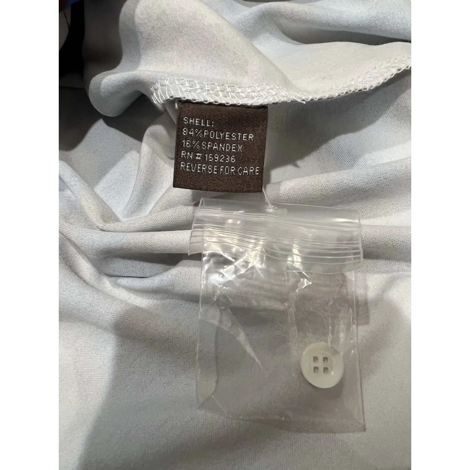 J McLaughlin Button Up Belted Shirt Dress Geometric Retro Stretch Preppy Artsy - Image 7