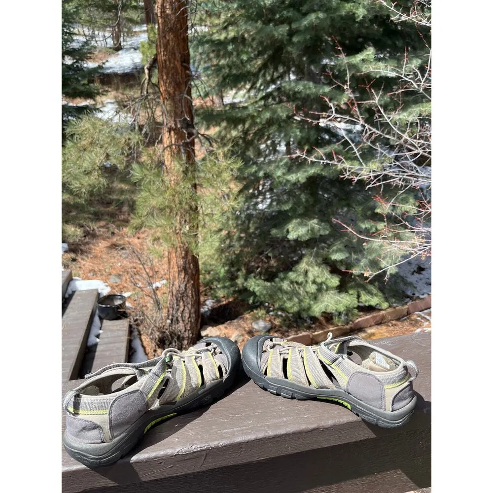 Keen Washable Waterproof Brown Green Sandals Women's Size 6 - Image 7